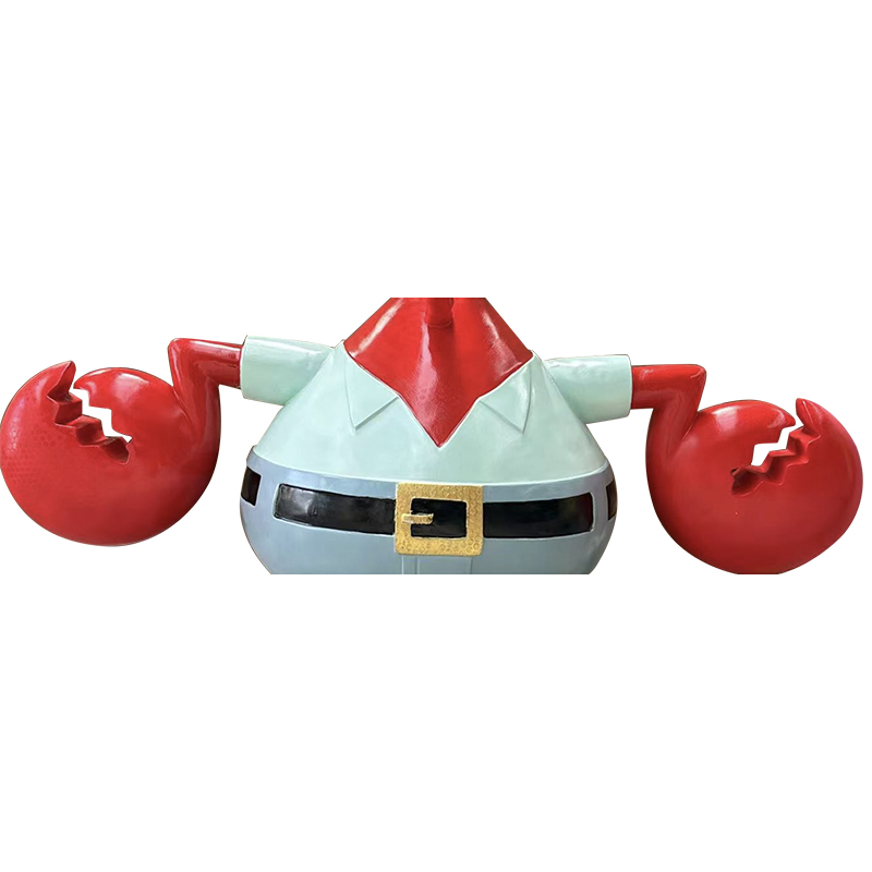 مجسمه آقای Krabs مجسمه کلکسیونی اسفنجی برای طرفداران و دکوراسیون منزل مجسمه آقای Krabs مجسمه کلکسیونی اسفنجی برای طرفداران و دکوراسیون منزل