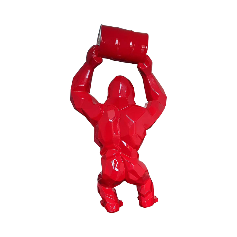 مجسمه سطل بلند کردن کنگ اورانگوتان برای نمایش های هنری در فضای باز مجسمه سطل بلند کردن کنگ اورانگوتان برای نمایش های هنری در فضای باز